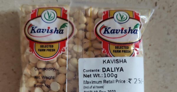 KAVISHA DALIYA 100GM - Image 3