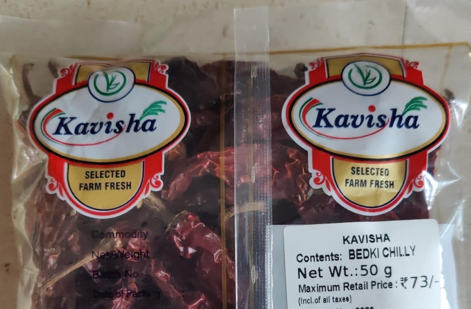 KAVISHA BEDKI CHILLI